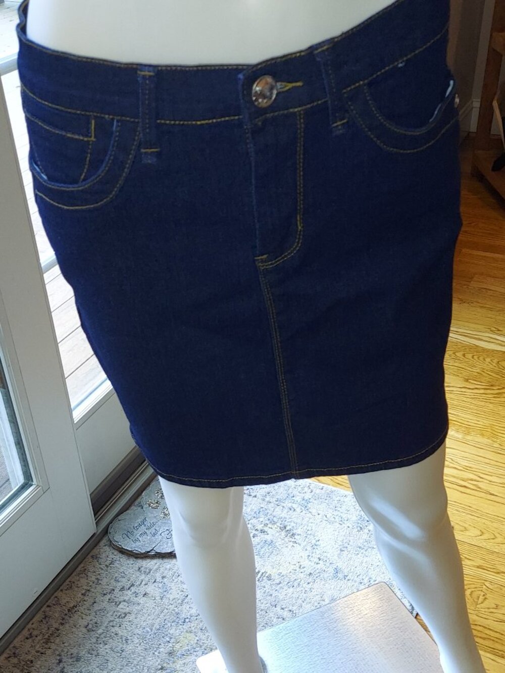 NWOT Venus denim mini skirt